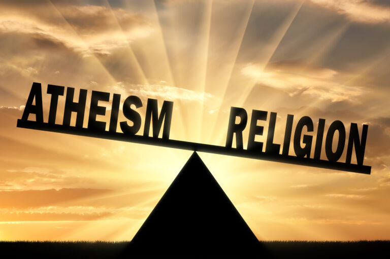 word religion is more powerful than word atheism scales conceptual image religion