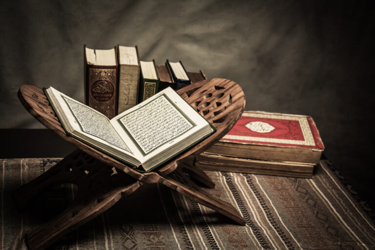koran holy book muslims public item all muslims table